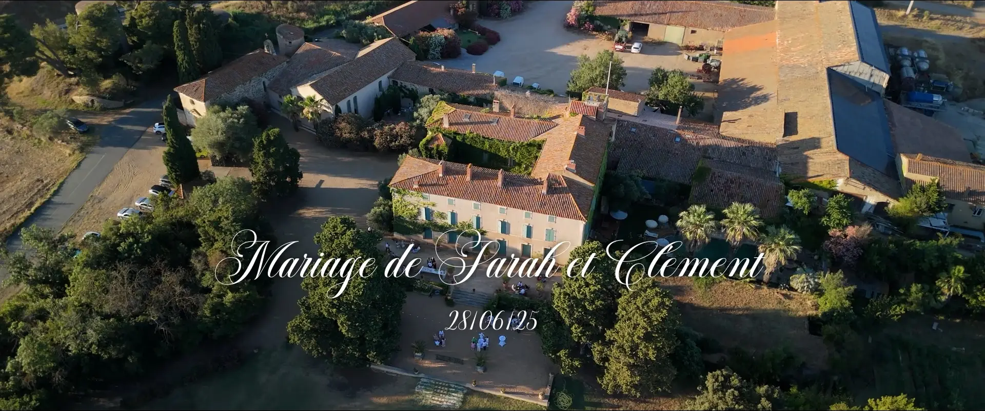 Projet vidéo mariage Sarah et Clément